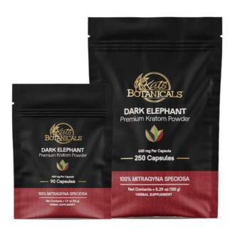 Dark Elephant - Kratom Capsules