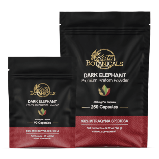 Dark Elephant - Kratom Capsules
