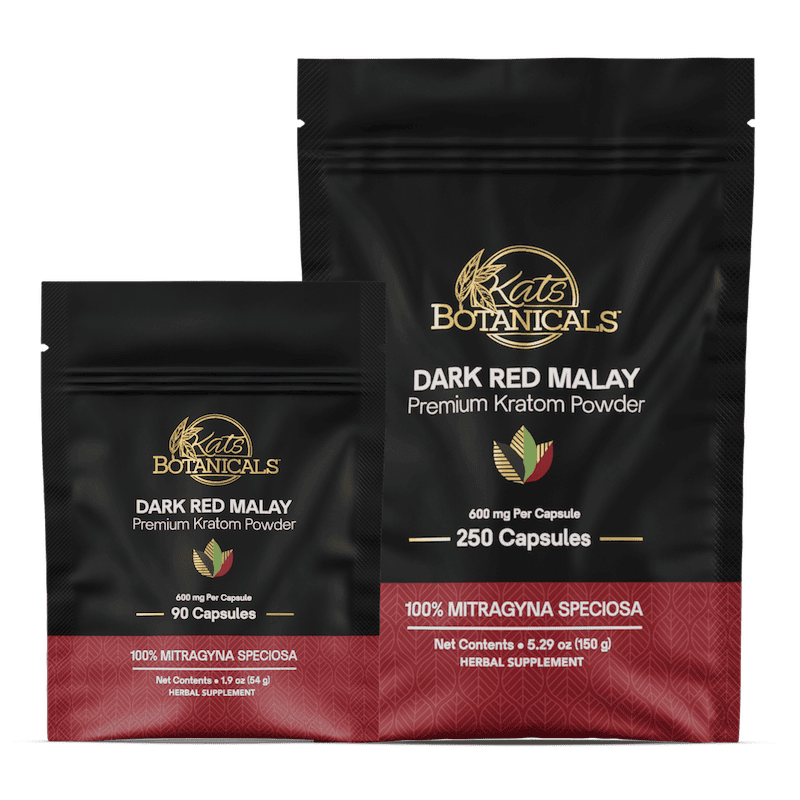 Dark Red Malay Capsules