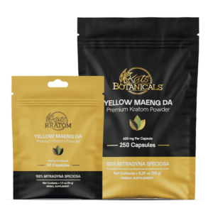 Yellow Maeng Da Kratom Capsules