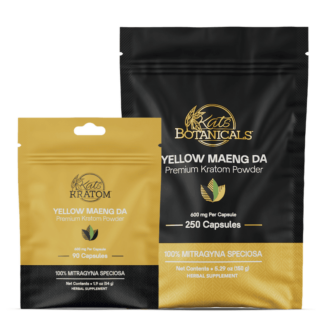 Yellow Maeng Da Kratom Capsules
