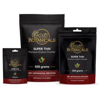 Kratom Powder Super Thai bags