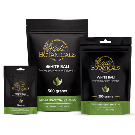 Kratom Powder White Bali bags