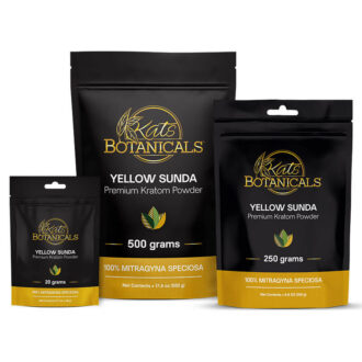 Kratom Powder Yellow Sunda bags