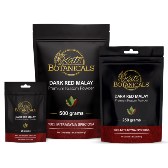 Dark Red Malay Kratom Powder