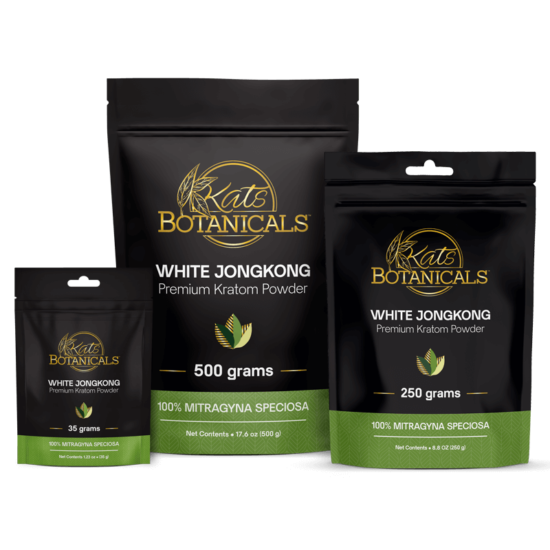 White JongKong Kratom Powder