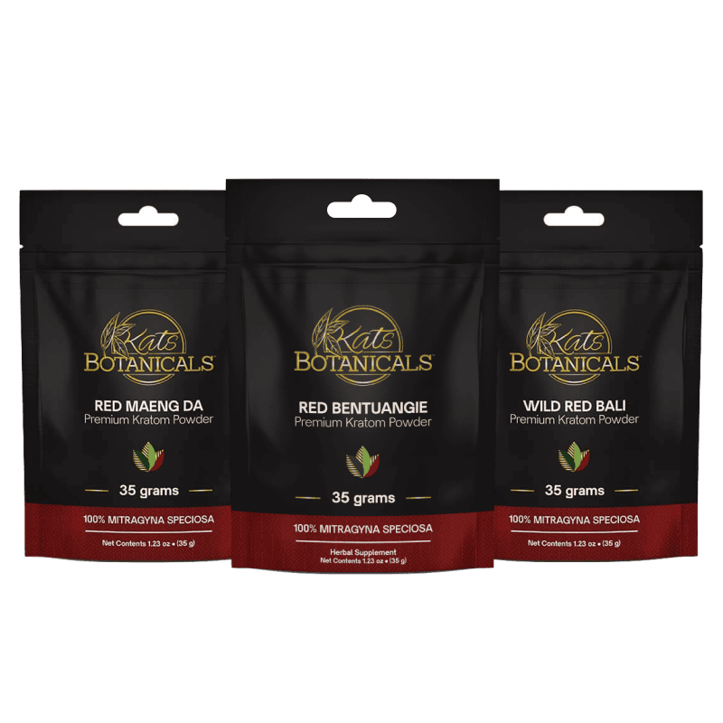 Post Workout Bundle - Red Maeng da, Red Bentuangie, Wild Red Bali