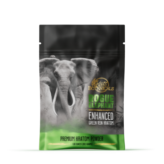 rogue elephant kratom capsules green