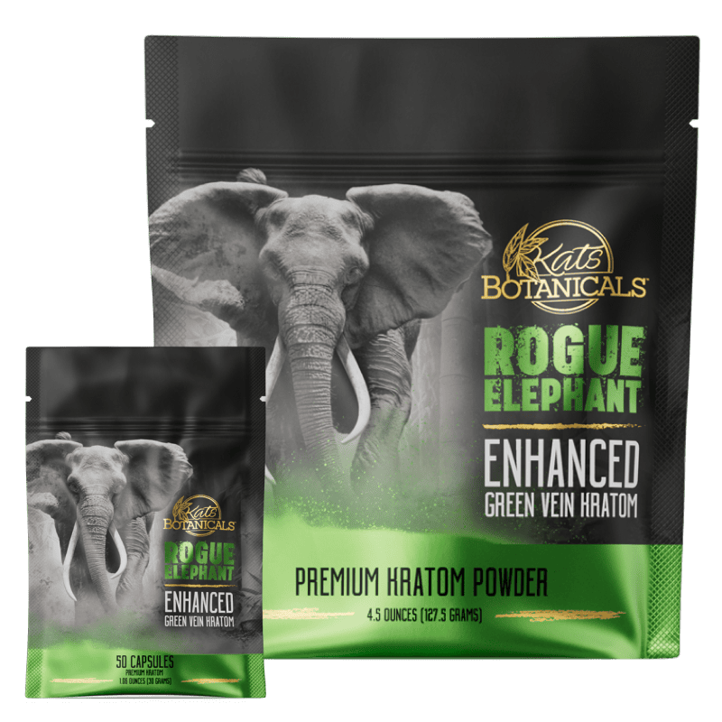 Rogue Elephant Green Vein Enhanced Kratom