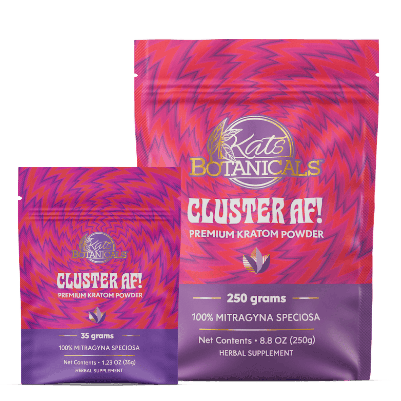 Cluster AF Train Wreck Kratom Powder