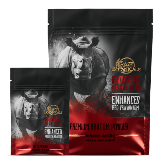 Rogue Rhino Enhanced - Red Vein Kratom