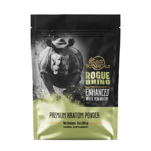 Rogue Rhino Enhanced Kratom White Vien 255g