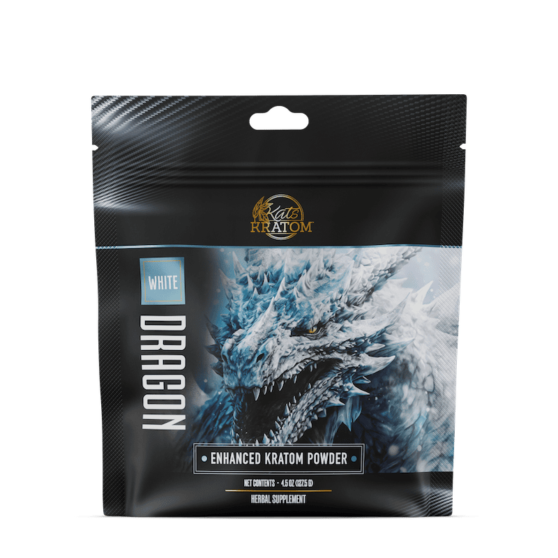 White Dragon Kats Kratom Powder