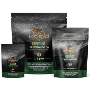 Green Maeng Da Kratom Powder & Capsules