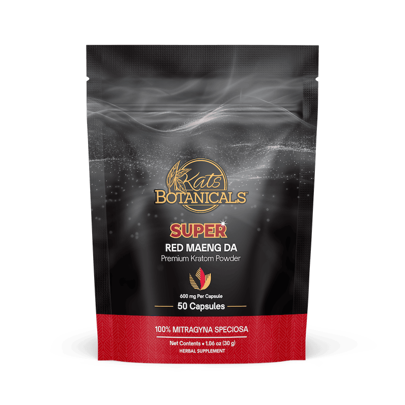 Super Red Maeng Da Kratom Capsules