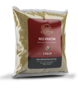 2 Kilo Red Kratom Powder - Kats Botanicals