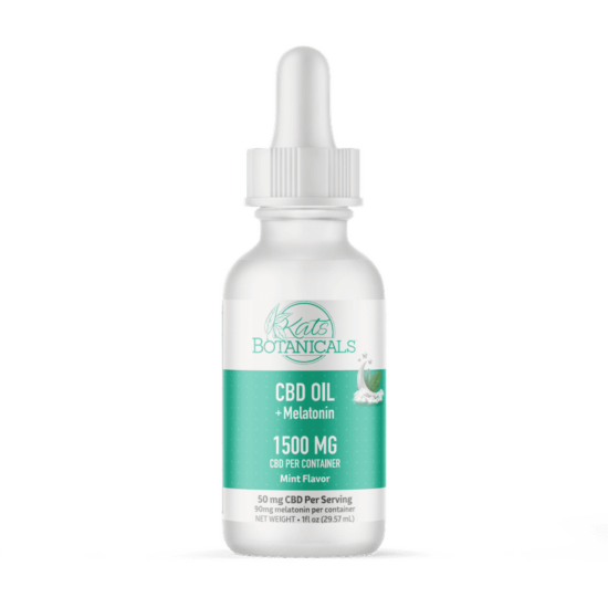 CBD Oil Melatonin Tincture 1500mg