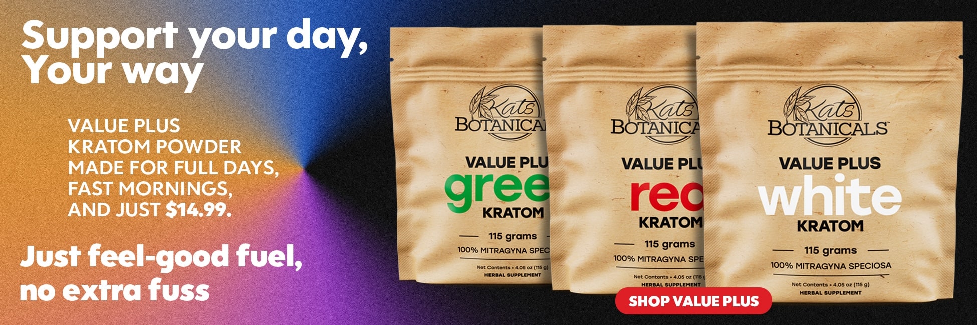 Value Plus Kratom - Kats Botanicals