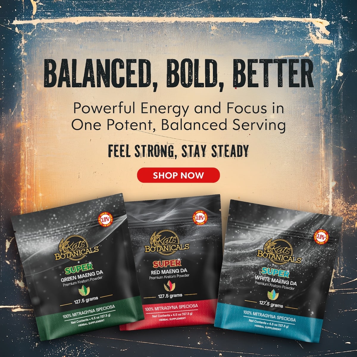 Super Maeng Da Kratom - Kats Botanicals Mobile