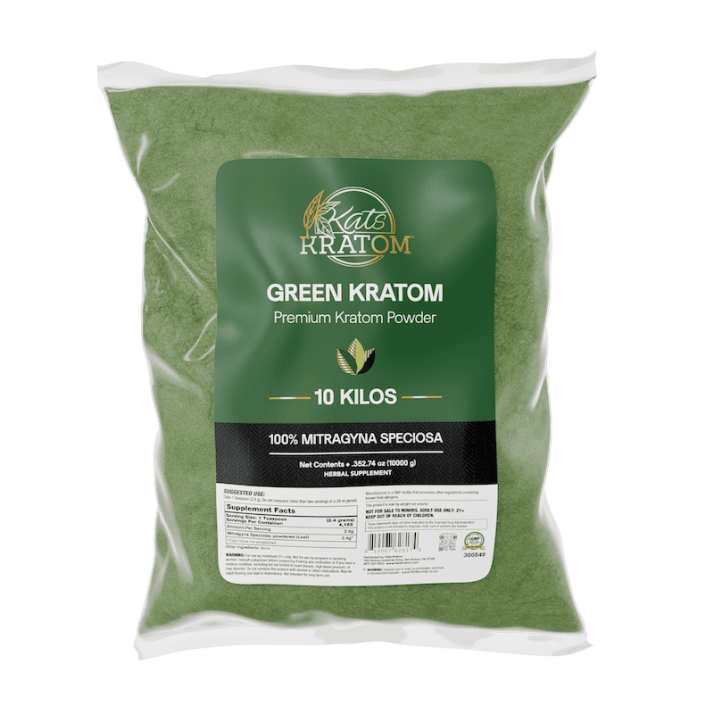Green Kratom Powder - 10KG