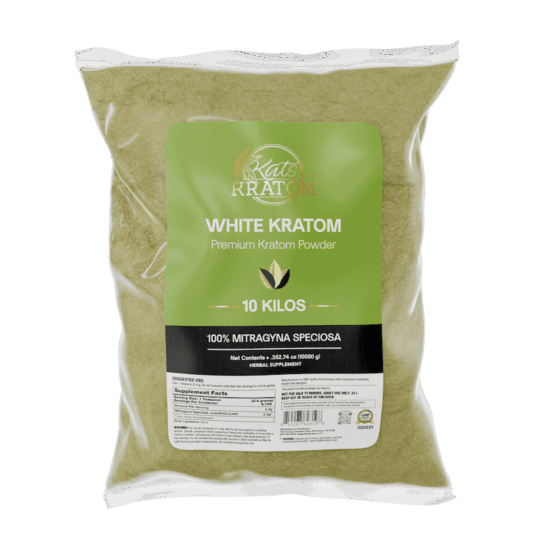 White Kratom Powder - 10KG