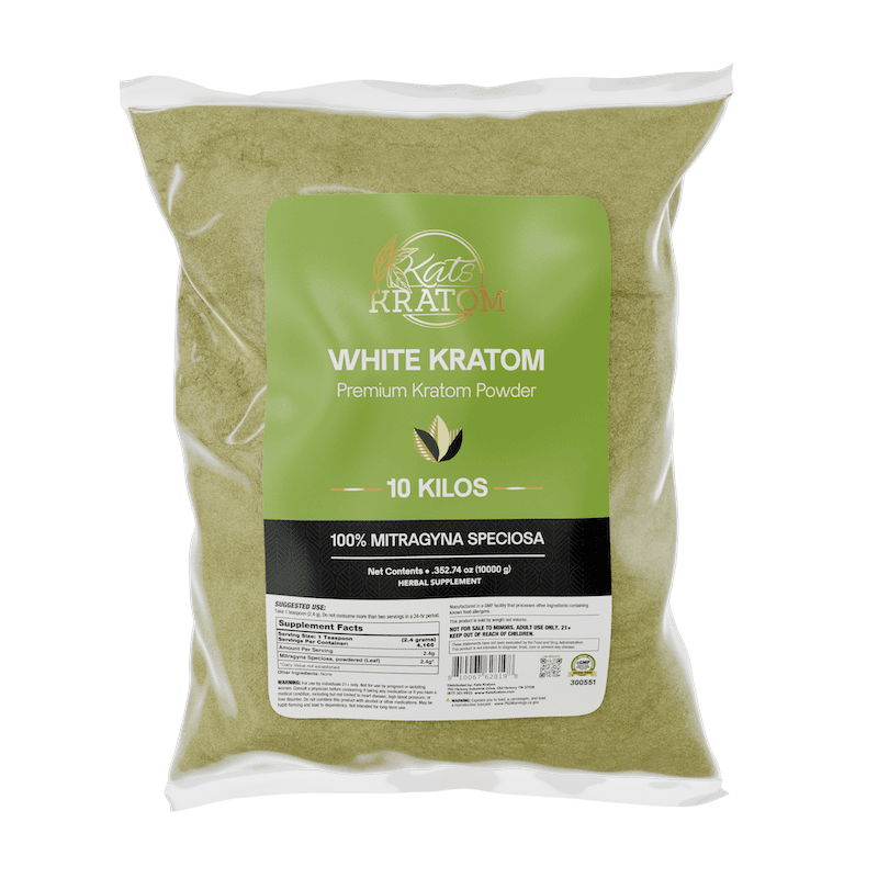 White Kratom Powder - 10KG