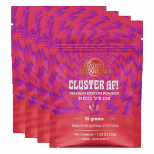Cluster AF Red Vein - 4 Pack