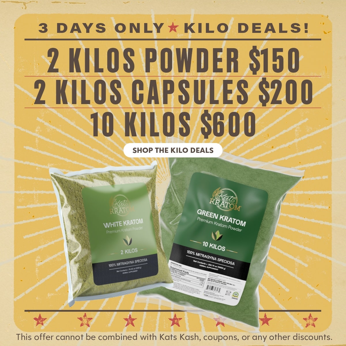 Bulk Kratom Sale - Kats Botanicals