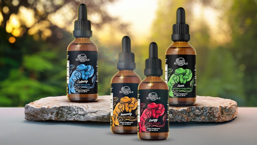 Mushroom Tinctures - Kats Botanicals