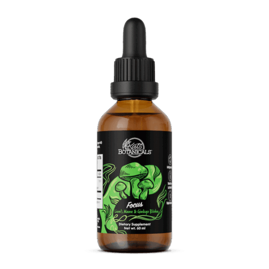 Lion's Mane & Ginkgo Biloba (Focus)