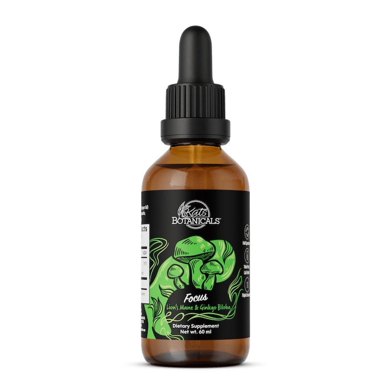 Lion's Mane & Ginkgo Biloba (Focus)