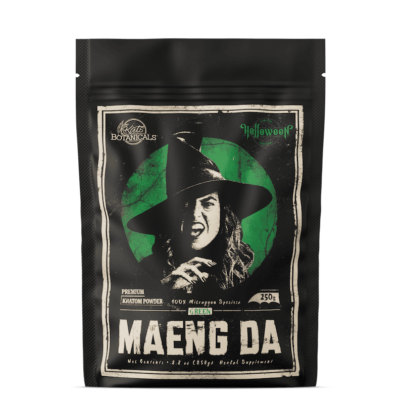 Green Maeng Da - Limited Edition Halloween Bag - Kats Botanicals