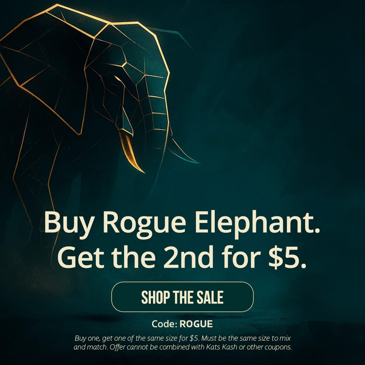 Rogue Elephant Enhanced Kratom Sale - Kats Botanicals