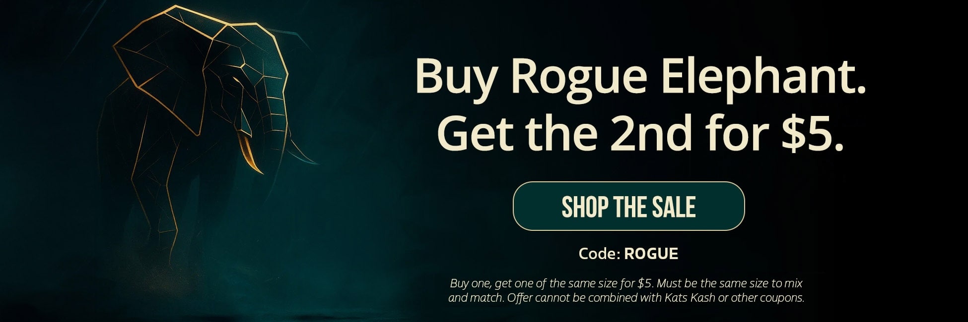 Rogue Elephant Enhanced Kratom Sale - Kats Botanicals