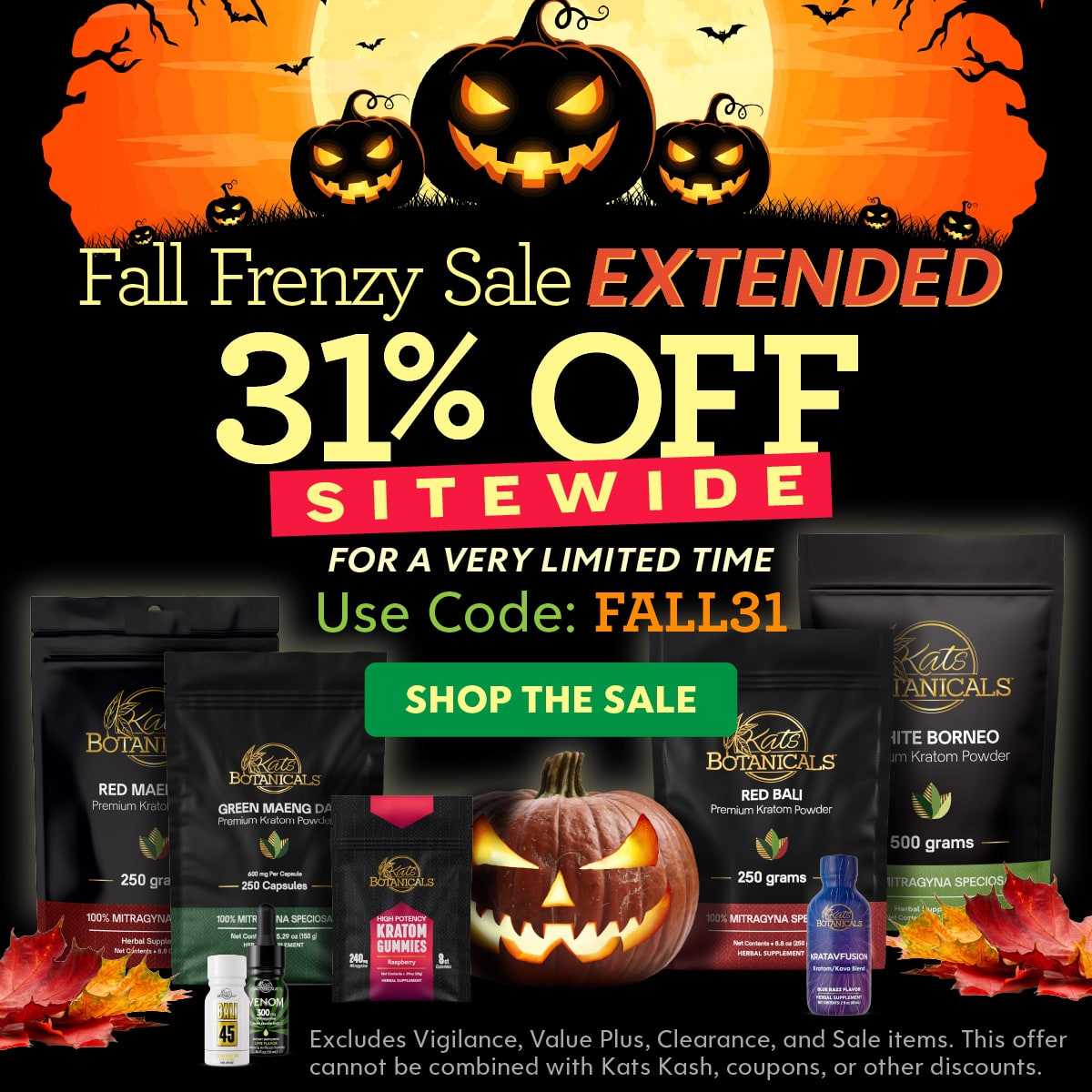 31% Kratom Discount - Kats Botanicals