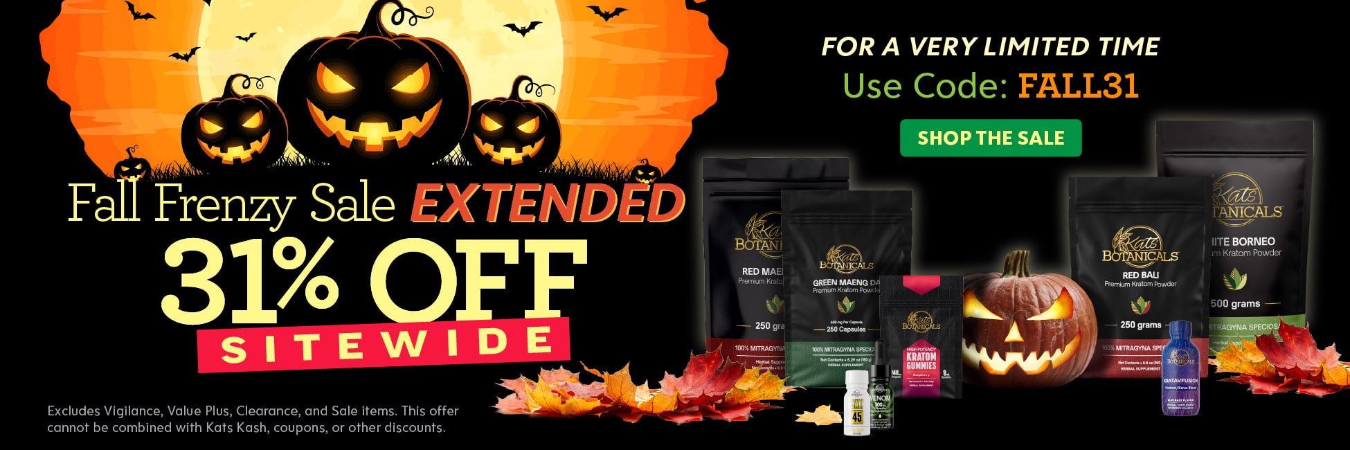 31% Kratom Discount - Kats Botanicals