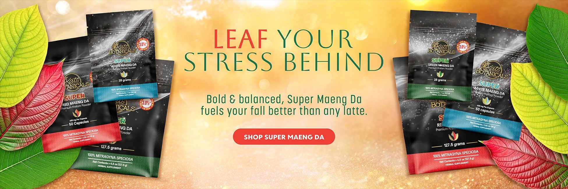 Super Maeng Da Kratom Powder - Kats Botanicals