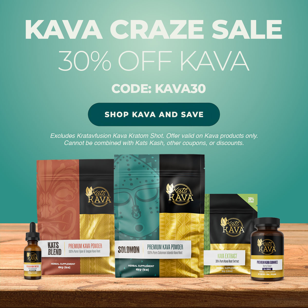 Kava Sale - Kats Botanicals