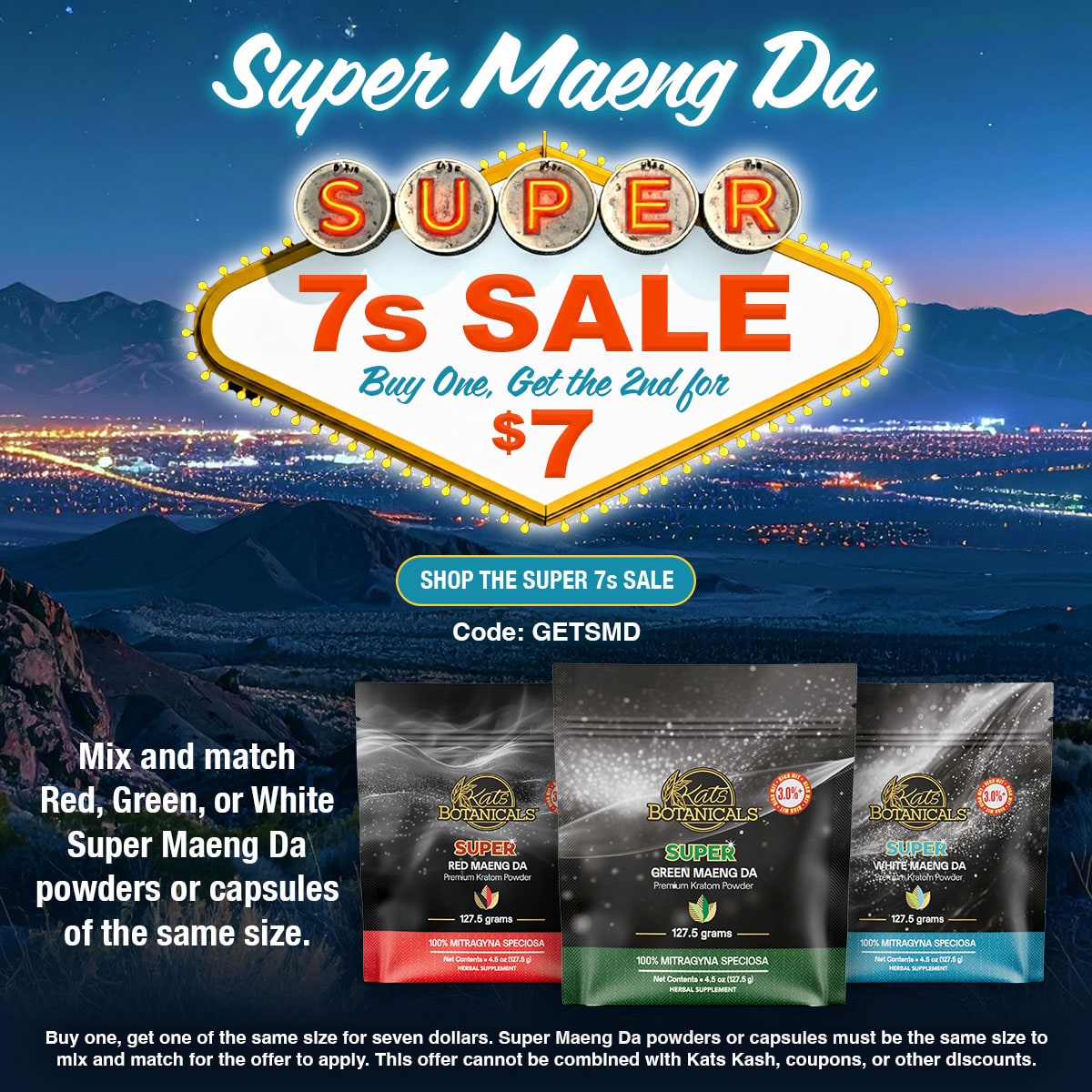 Super Maeng Da Sale - Kats Botanicals