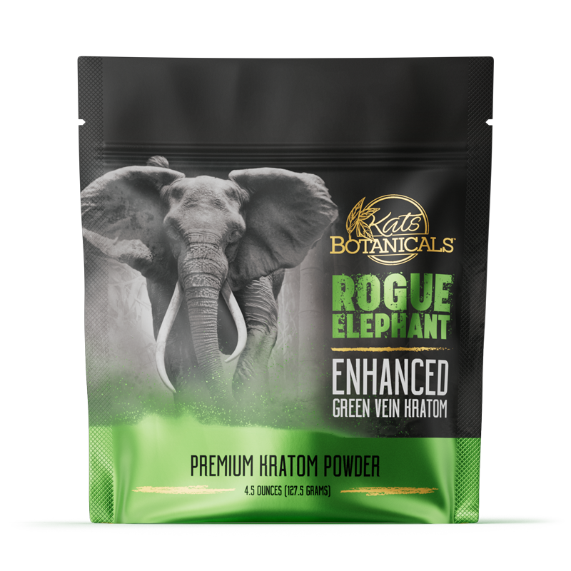Rogue Elephant Enhanced Green Vein Kratom Powder 127.5g