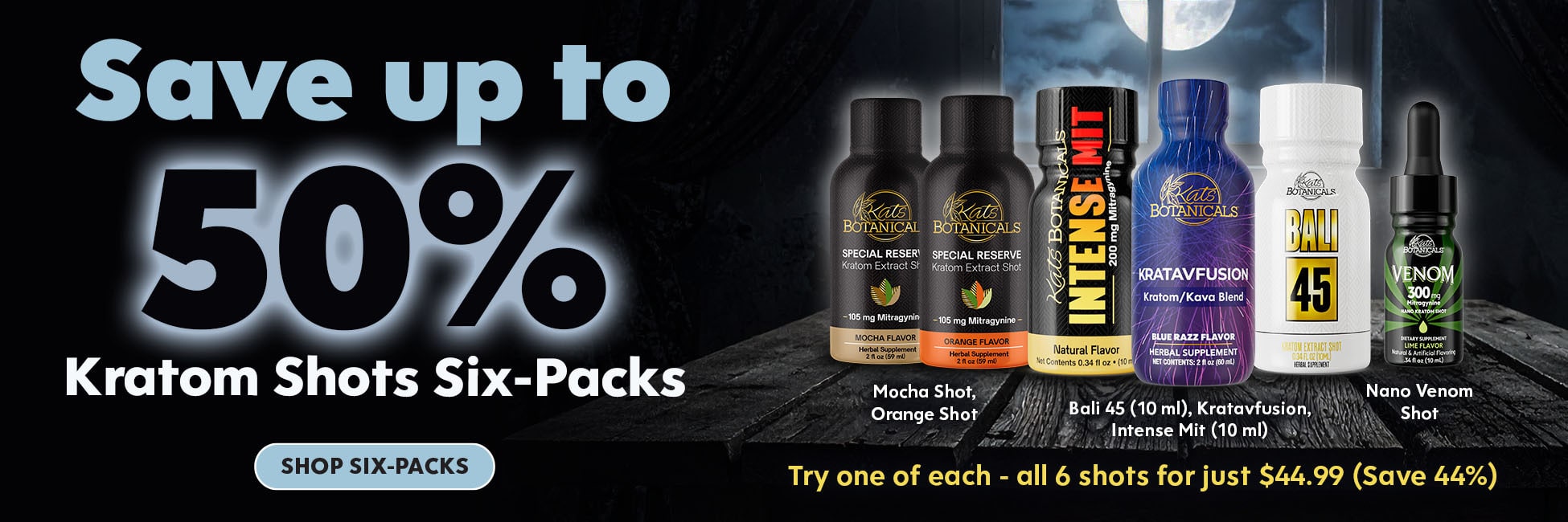 Kats Botanicals - Save up to 50% of Shots