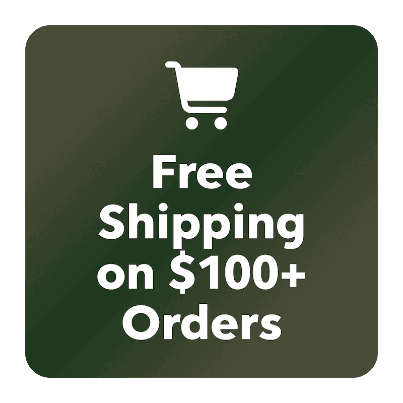 Free Shipping on $100+