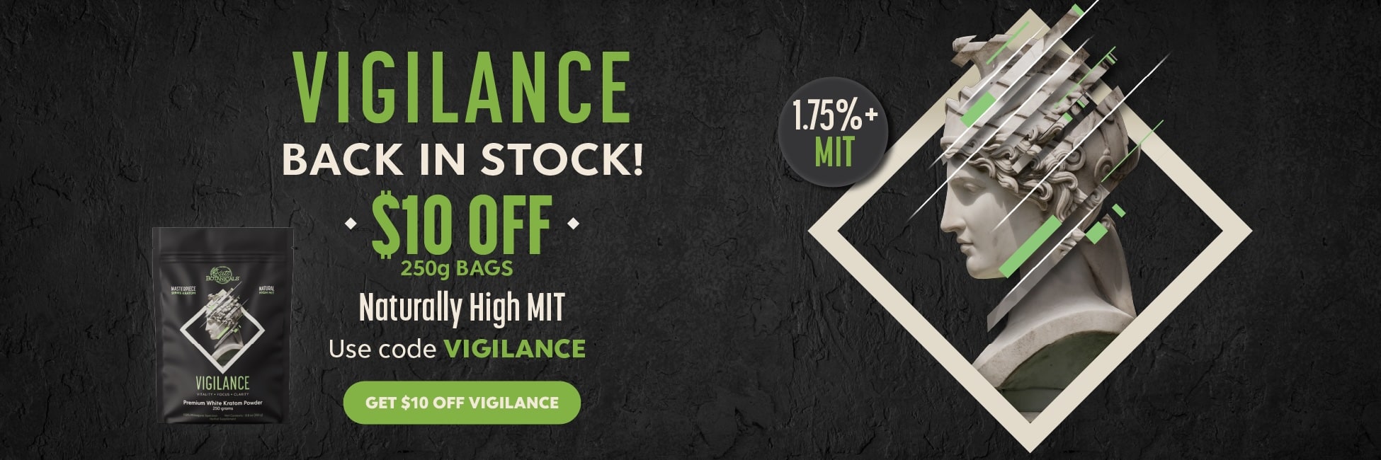 Vigilance High MIT Kratom Powder