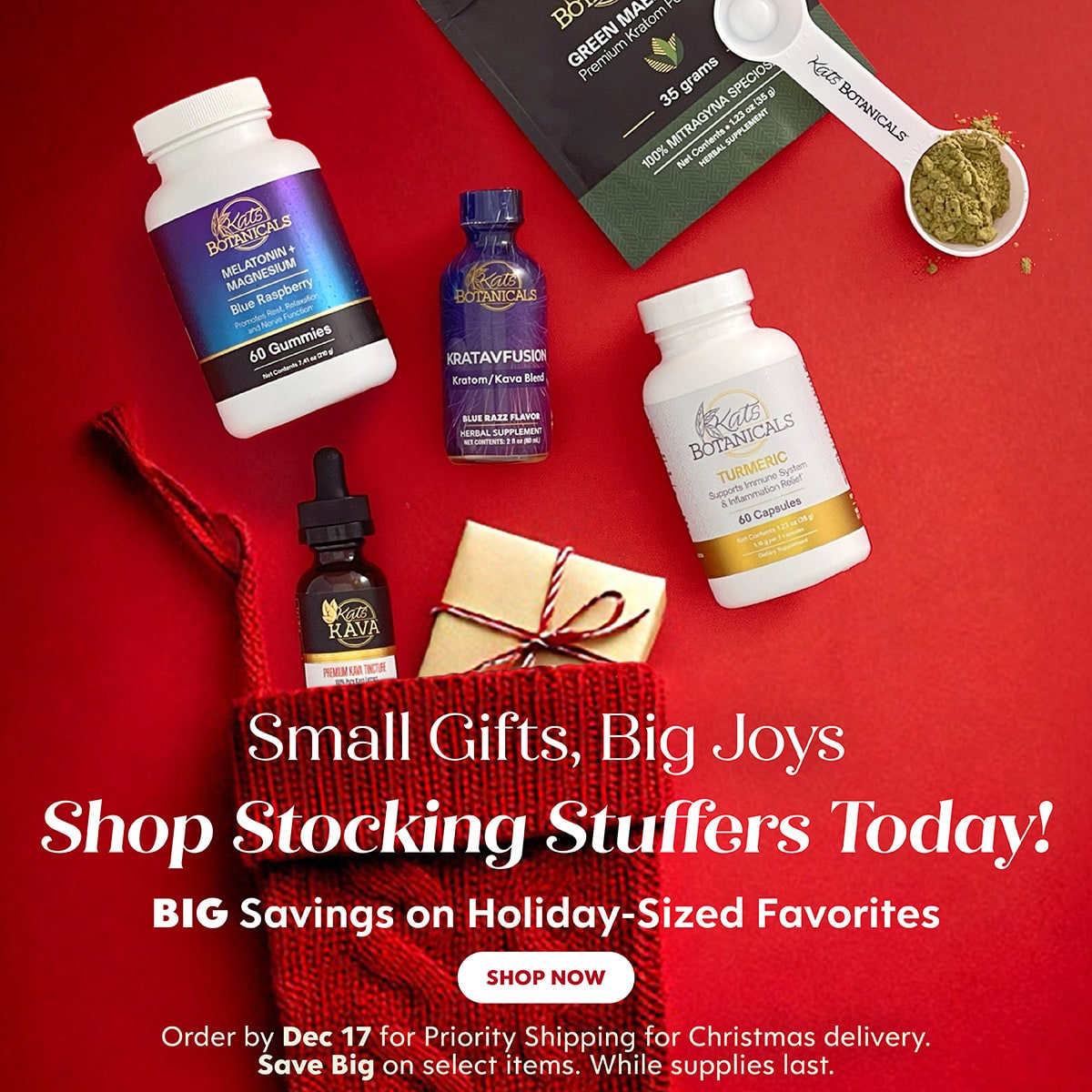 Kats Botanicals - Discounts and Gifts