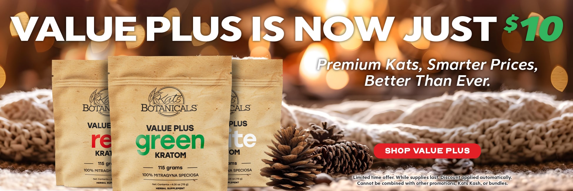 Value Plus Kratom Sale - Kats Botanicals