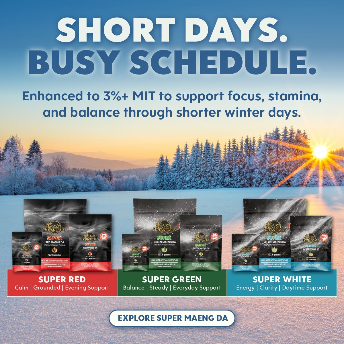 Super Maeng Da Enhanced MIT - Kats Botanicals