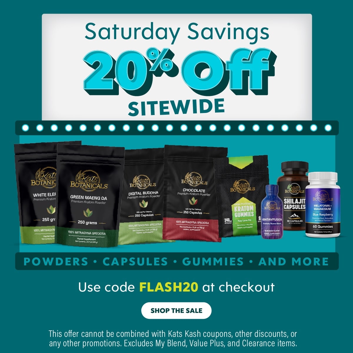 Kats Botanicals - Kratom Sale