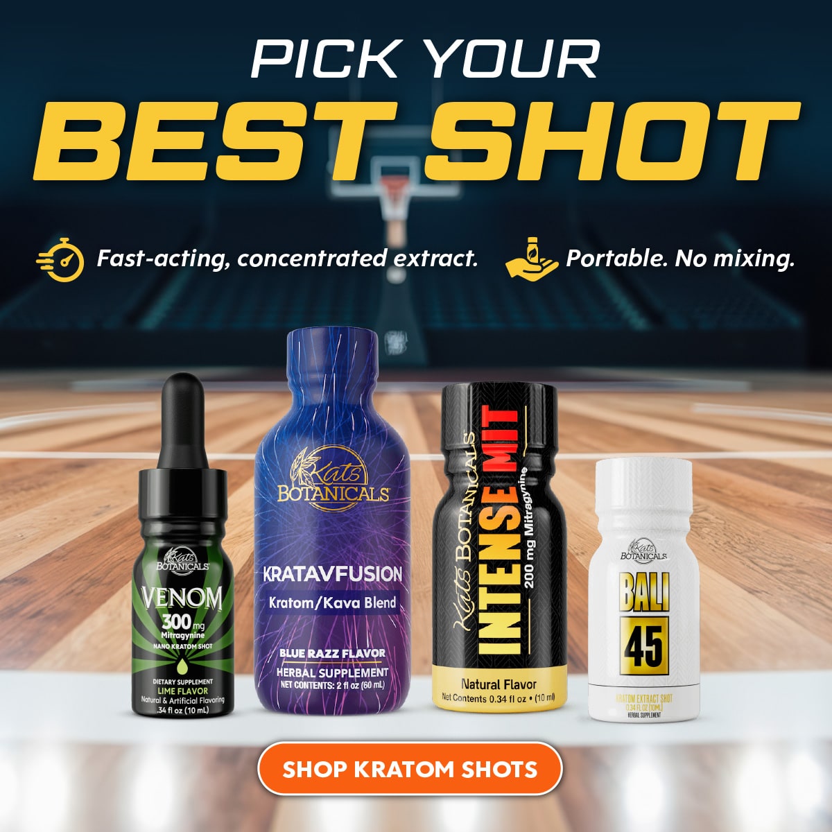 Kratom Shots - Kats Botanicals