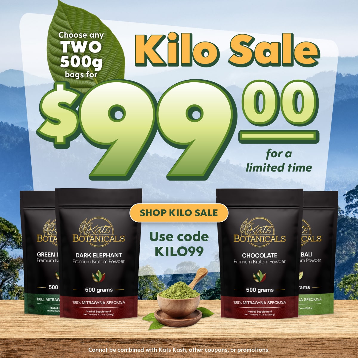 500g Kratom Powder Sale - Kats Botanicals