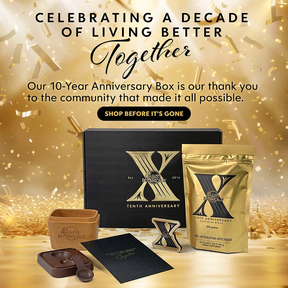 Gold Rush Kratom Sale - Kats Botanicals